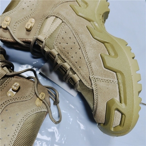 Chaussures de sécurité durables à la cheville TSB07-2 vert foncé, marron, kaki, noir, bottes de travail tactiques, bottes camouflage - Product Image 6