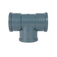 Servicio de Moldeo por Inyección Personalizado para Accesorios de Tubería de PVC/PPR/ABS - Molde de Plástico de Alta Calidad para Conexiones en T y Herramientas Directas de Fábrica