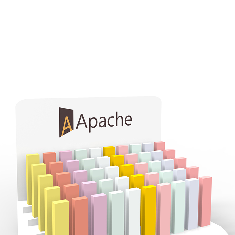 Apache Hot Selling Customized Countertop Acrylic Lipstick Display Stand & Rack with Carton Packing for Retail Stores — view 3