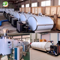 Cuve de pasteurisation du lait en acier inoxydable à haute efficacité avec contrôle automatique pour la transformation laitière