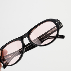2025 nuova alta qualità GM stile coreano ovale <span class=keywords><strong>rosa</strong></span> CR39 lenti acetato <span class=keywords><strong>occhiali</strong></span> <span class=keywords><strong>da</strong></span> <span class=keywords><strong>sole</strong></span> donne uomini - Product Image 4