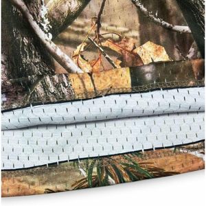 Shorts de sport en mesh camouflage pour homme, 100% polyester, légers, séchage rapide, avec poches - Product Image 6