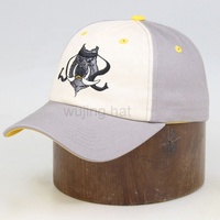 Chapeau de papa en détresse brodé personnalisé en gros Sporty Street Style 6 panneaux en tissu de velours côtelé vêtements de cérémonie et informels
