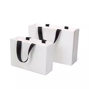 Bolsa de Papel Kraft Marrón con Logotipo Personalizado, Bolsa de Papel para Comida para Llevar, Bolsa de Regalo con Asa - Product Image 2