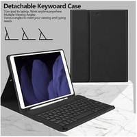 Casing Keyboard Lepas Pasang untuk iPad Generasi ke-9/8/7 2021/2020/2019 & iPad Air 3 dan Pro 10.5 Penutup & Casing Tablet