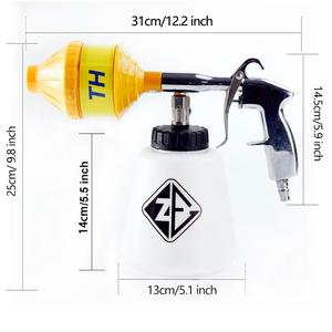 Nâng Cấp Xe Áp Lực Cao Làm Sạch Súng, Xe Bọt Súng Phun <span class=keywords><strong>II</strong></span>, Cơn Lốc Xoáy Rửa Bọt Lance - Product Image 5