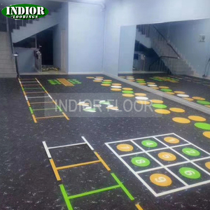 Piedra pisos de vinilo de la escuela PVC mat rollo de hoja de los Estados Unidos - Product Image 3