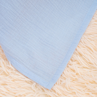 Kangobaby Mousseline 100% Coton Poussette Pare-Soleil Siège Auto Auvent Bébé Couverture Multifonction Solide Motif