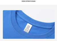T-shirt une pièce avec logo personnalisé Premium 100% coton Standard USA Taille surdimensionnée Unisexe Couleur foncée Logo personnalisé imprimé T-shirts pour hommes