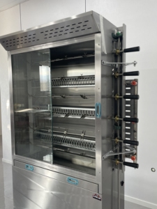 Horno Rostizador <span class=keywords><strong>de</strong></span> <span class=keywords><strong>Pollo</strong></span> CHUANGYU para 40-45 Pollos Enteros, Comercial, <span class=keywords><strong>de</strong></span> 8 Asadores, para Uso en Exteriores y Doméstico, con Función Automática - Product Image 3