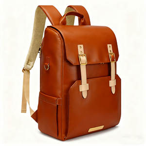 Sac à dos pour appareil photo couleur avec logo personnalisé pour photographes avec compartiment pour ordinateur portable sac de rangement extérieur pour la photographie de voyage - Product Image 1