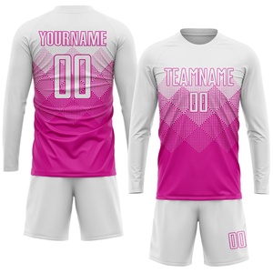 Set Personalizzato <span class=keywords><strong>di</strong></span> Uniformi da <span class=keywords><strong>Calcio</strong></span>, Maglia a Maniche Corte 100% Poliestere ad Asciugatura Rapida, Unisex per Squadre e <span class=keywords><strong>Club</strong></span> <span class=keywords><strong>di</strong></span> <span class=keywords><strong>Calcio</strong></span> - Product Image 4