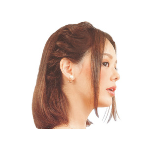 Diadema trenzada de plástico reutilizable, herramienta para peinar el cabello, para peinado de moño francés - Product Image 2