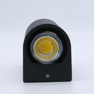 Lampe murale LED extérieure en aluminium blanc chaud 3000K IP65 GU10 <span class=keywords><strong>porte</strong></span>-ampoule pour éclairage de jardin Catégorie de produit Lampes murales extérieures - Product Image 4