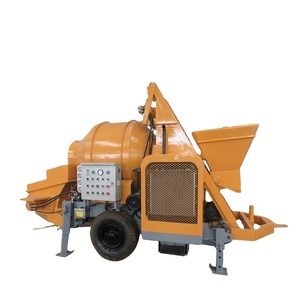 Pompe à béton mobile diesel Minle C3 avec mélangeur continu, portée verticale de 120 m et portée horizontale de 500 m, productivité de 30 m/h - Product Image 3