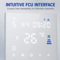 HY607AC-WIFI Tuya Intelligent de Salle Ventilateur De Refroidissement Bobine Thermostat