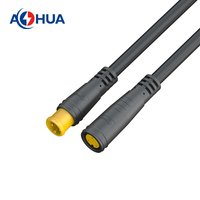 AOHUA M10 Ebike Vélo Électrique Étanche 3 4 Pin Wire Connector 2-6 Pin Connector for Power for Male/Female