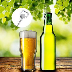 Stainless Steel Beer Bottle Opener <b>Square</b> Shape Metal Drinkware <b>Tool</b> For Opening Bottles - Product Image 1