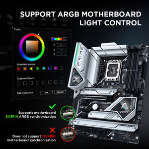 ASIAHORSE OEM Premium Computer Case <b>Fan</b> with Daisy Chain Function 120mm 140mm ARGB <b>Fans</b> for PC Cooling System RGB <b>Fan</b> <b>Coolers</b> - Product Image 5