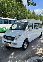 Mini Transport de passagers de luxe 15 places Diesel 2.5L Déplacement Transmission manuelle à 5 vitesses Bus d'occasion à vendre