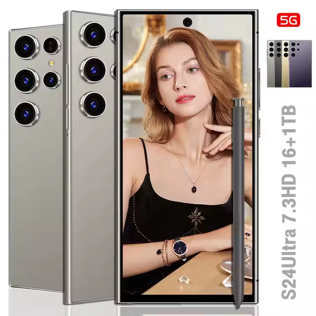 5G Smartphone 2025 120Hz OLED Screen 48MP+64MP Rear Cameras French Operating Language LTE Cellular