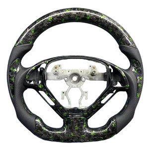 Volante Deportivo de Fibra de Carbono y Cuero para <span class=keywords><strong>Infiniti</strong></span> G25/G37/Q60/Q50/QX70 FX35/QX80, Piezas de Auto para EX35/EX37 - Product Image 3