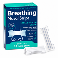 Bande adhésive nasale personnalisée pour une meilleure respiration, amélioration de la respiration, patchs nasaux confortables en tissu non tissé, CE 3 ans
