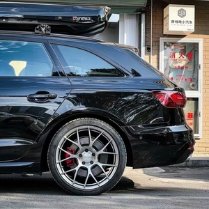 Rines Forjados Estilo FI-R <span class=keywords><strong>de</strong></span> 19 y 20 Pulgadas, 5x1143, 5x120, 5x112, Negro Brillante, para Tesla Modelo 3 Performance y Modelo Y - Product Image 4