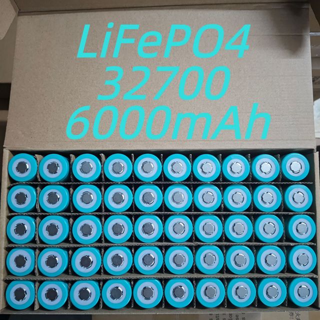 New 32700 Lithium Iron Phosphate Battery 6000mAh 3.2V 3C Energy Storage Electric Vehicle Power Tool 20-60