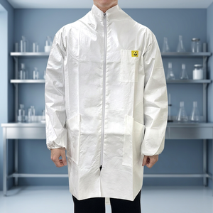 Blouse de laboratoire non tissée ESD pour l'électronique antistatique - Product Image 3