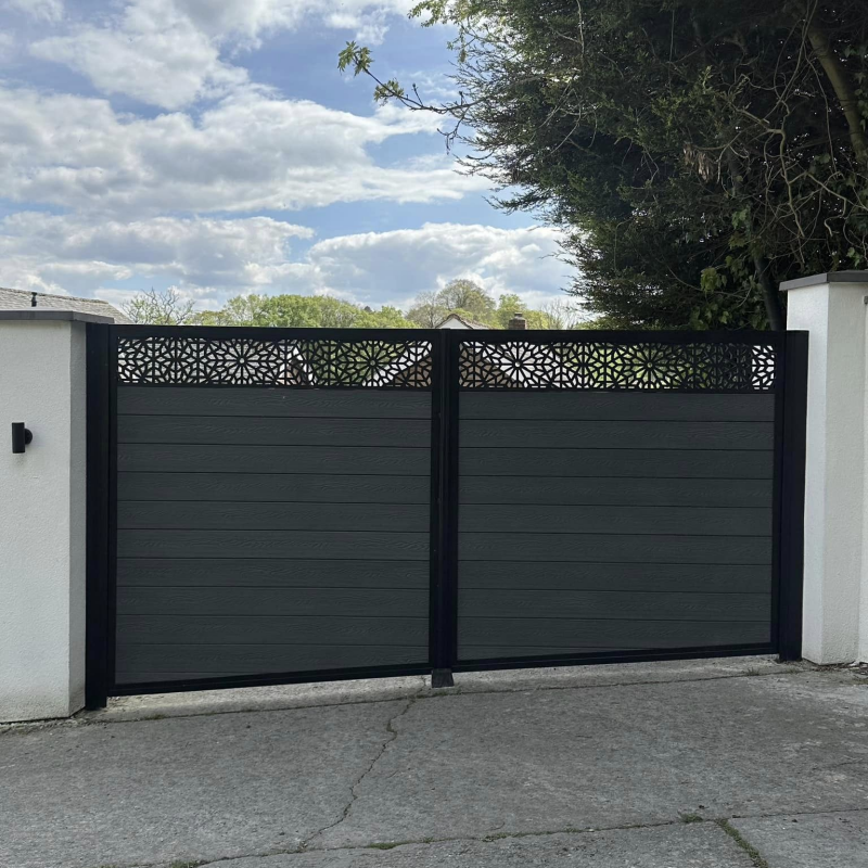 VALLA DE POSTE DE ALUMINIO