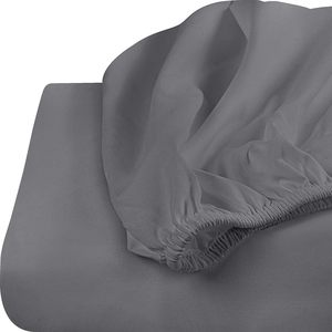 Drap-<span class=keywords><strong>housse</strong></span> en microfibre de qualité supérieure <span class=keywords><strong>90x200</strong></span>/200cm 100% polyester, bordure élastique de 30cm, idéal pour tous les hôtels, 400TC, anti-poussière - Product Image 3