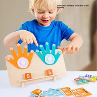 Juguetes aritméticos tipo rompecabezas para el aprendizaje de jardín de infantes Material didáctico digital para juguetes educativos de resta de suma de niños