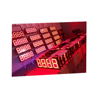 10-Zoll LED Benzinpreis-Anzeige 7-Segment Große LED-Anzeige Digital mit Preisanzeige-Panel
