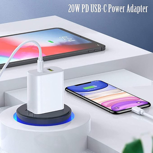 PD 20W Foldable Power <b>Adapter</b> UK US EU Plug Wall Charger With <b>Type</b>-<b>C</b> Super Fast Charging Featuring For iPhone 16 17 Pro Max - Product Image 3