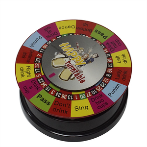 Máquina de ruleta electrónica para beber para juegos de fiesta para adultos-Rueda de casino con fichas, Juego de dibujo y accesorios - Product Image 4