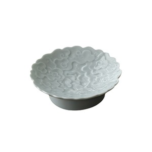 Guanlan <b>Ceramic</b> Tea And Snack <b>Plate</b> Round Porcelain High-legged For Fruit Coffee Desserts Retro Home Use - Product Image 5