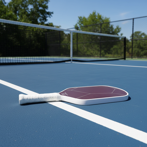 ไม้พายพิเคิลบอลทับทิมขนาด16มม. T700ไม้พายคุมเทอร์โมเคฟลาร์แบบใบหน้าใช้ควบคุมแรงหมุนฝึกฝนในการแข่งขันในร่มของ usapa อนุมัติ - Product Image 2