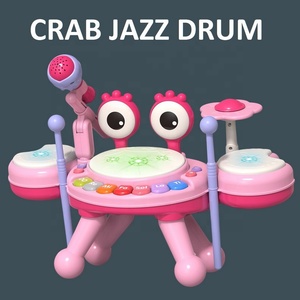 Juego de Batería Electrónica de Jazz KSF para Educación Temprana con Micrófono, Instrumento Musical Multifuncional de Plástico para Niños - Product Image 5
