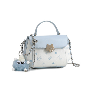 Bolsa de Ombro Feminina com Fecho de Tampa em Material PU, Capacidade de <span class=keywords><strong>10</strong></span> Polegadas, Uso Diário - Product Image 2