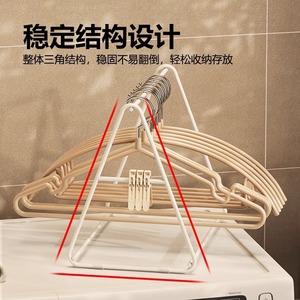 Clothing Organizer Metal Clothes Rack 30.2cm X 21.1cm Portable Storage For <b>Home</b> Use - Product Image 5