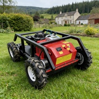 Tondeuse à gazon autopropulsée télécommandée, spécialement conçue pour les terrains de golf, à essence, à rayon de braquage nul