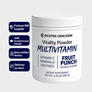 Supplément multivitamines en poudre pour hommes et femmes Fabricant OEM Vente en gros de vitamines et de minéraux - Product Image 1