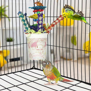 Natural Wood Perches in Different Widths and Lengths Stand Pole Bird Cage Accessories African <strong>Grey</strong> <strong>Parrot</strong> Bird Chewing <strong>Toys</strong> - Product Image 4