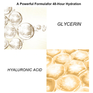 Crema facial hidratante blanqueadora con fórmula antienvejecimiento de ácido hialurónico Natural de etiqueta privada para pieles extra secas - Product Image 2