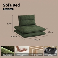Sofá Cama Modular de Terciopelo con Diseño de Copos de Nieve, Moderno y Acogedor, de 200 cm y 2 Plazas, para Sala de Estar o Apartamento