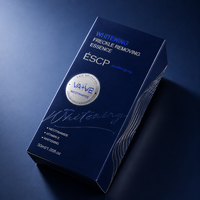 Boîte d'emballage tendance pour produits de soin de la peau, essence blanchissante, emballage en papier