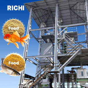 Richi Nhà cung cấp tốt nhất 5-6t/h dây chuyền sản xuất thức ăn cho cá Trung Quốc - Product Image 1