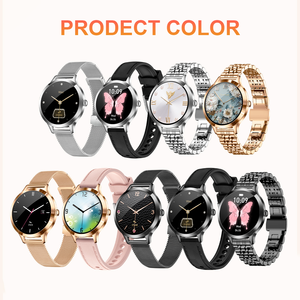 <span class=keywords><strong>Smartwatch</strong></span> T91 per Modalità Sport, Frequenza Cardiaca, Ossigeno nel Sangue, Schermo AMOLED da 1,04 Pollici, 35mm Oro Rosa, Argento e Cinturini Multipli - Product Image 6