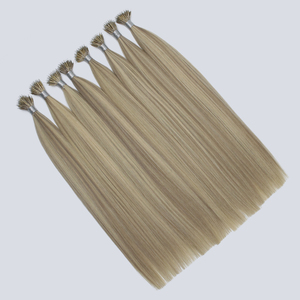 Extensiones de cabello Remy Micro Beads Nano Tip Virgin Straight Blonde Human Hair Enlaces de anillo de alta calidad - Product Image 2